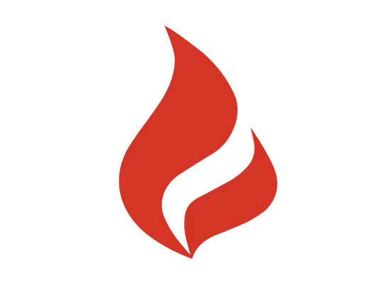 Red and black flame logo with the word 'FIRE' underneath.