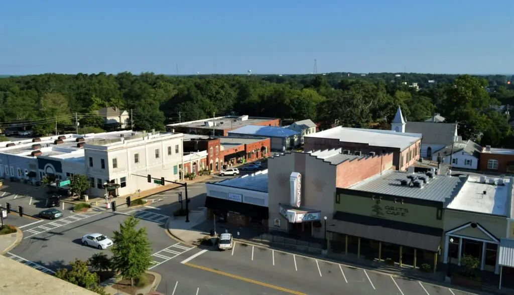city of Forsyth Zap Cooling and Heating Territory